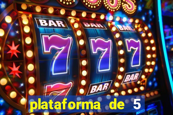 plataforma de 5 reais fortune tiger