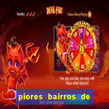 piores bairros de santos sp