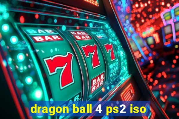 dragon ball 4 ps2 iso