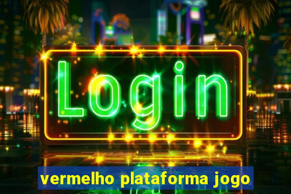 vermelho plataforma jogo