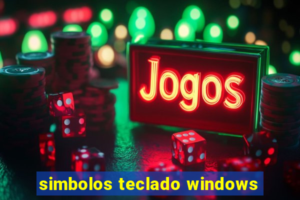 simbolos teclado windows