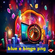 blue e bingo png