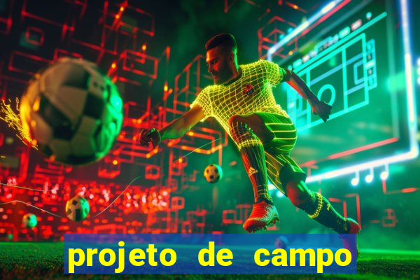 projeto de campo de futebol em cad