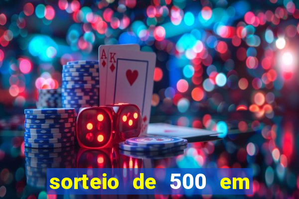 sorteio de 500 em cash toda segunda feira novibet