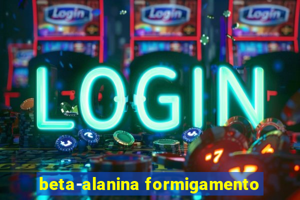 beta-alanina formigamento