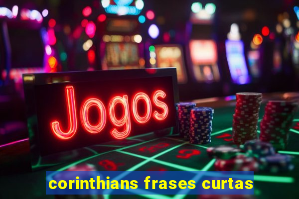 corinthians frases curtas