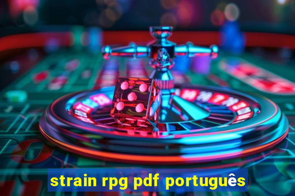 strain rpg pdf português