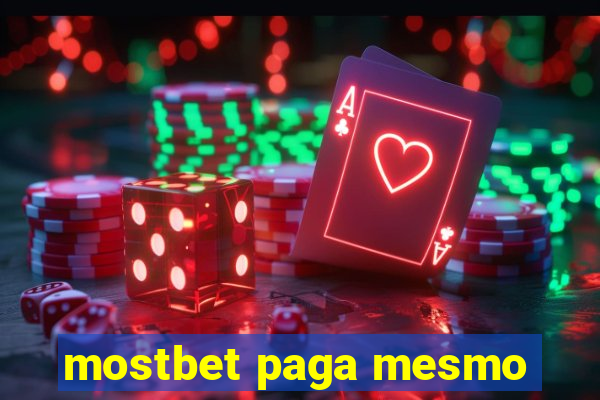 mostbet paga mesmo