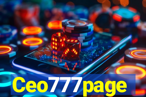 Ceo777page